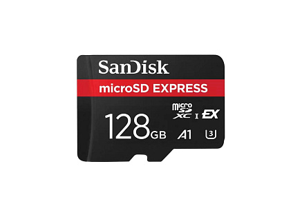 SanDisk micro SDXC karta 128GB Express (880/480 MB/s,  A1,  UHS-I,  U3)