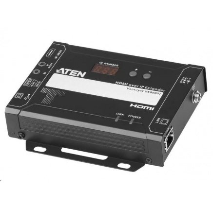 ATEN HDMI Extender over IP do 100m, 4K@60Hz, RS-232, IR, audio - transmitter modul