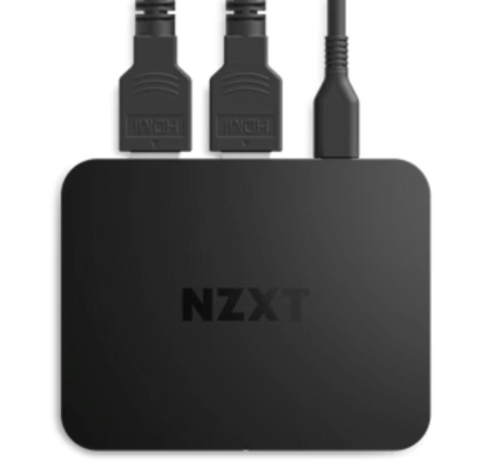 NZXT externí záznamová karta Signal HD60, HD při 60fps, 2x HDMI, 1x USB-C, UVC, černá
