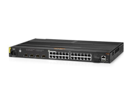 Aruba 4100i 24-port 1GbE (20-port Class 4 POE and 4-port Class 6 POE) 4-port SFP+ Switch JL818AR RENEW