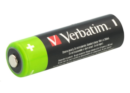 VERBATIM Nabíjecí baterie AA Premium 4-Pack  2500 mAh
