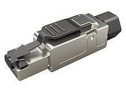 Solarix Konektor MPTL univerzální RJ45 CAT5E STP samořezný SXRJ45-5E-STP-BK-SA