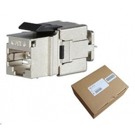 Solarix MULTIPACK 24 ks - rychlozařezávací keystone CAT6 STP RJ45 černý SXKJ-6-STP-BK-NA Solarix MULTIPACK 24 ks - rychlozařezávací keystone CAT6 STP RJ45 černý SXKJ-6-STP-BK-NA