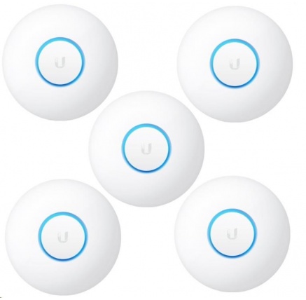 UBNT UniFi AP nanoHD, 5-PACK, bez PoE! [vnitřní AP, 2.4+5GHz (300Mbps+1733Mbps), MU-MIMO, 802.11a/b/g/n]
