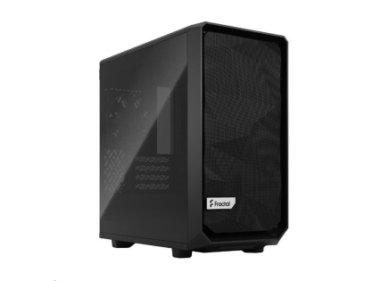 FRACTAL DESIGN skříň Meshify 2 Mini Black TG Dark Tint, USB 3.1 Type-C, 2x USB 3.0, bez zdroje, mATX