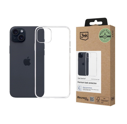 3mk ochranný kryt Clear Case Eco pro Apple iPhone 15 3mk ochranný kryt Clear Case Eco pro Apple iPhone 15