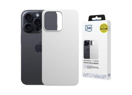 3mk ochranný kryt HARDY MagSilicone pro Apple iPhone 13 Pro Max Silver-White