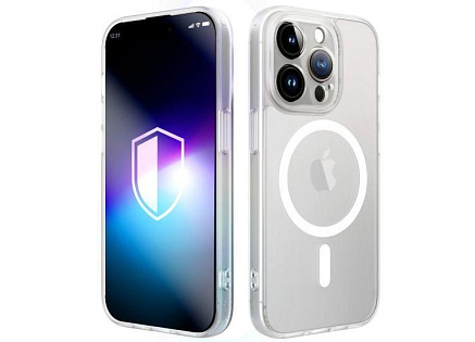 3mk ochranný kryt Misty MagCase White pro Apple iPhone 14 Pro 3mk ochranný kryt Misty MagCase White pro Apple iPhone 14 Pro