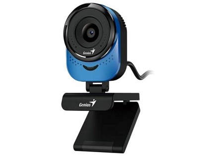 GENIUS webkamera FaceCam 1000X Q, 720p HD, USB, mikrofon, modrá