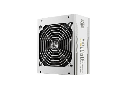 Cooler Master zdroj 1050W MWE Gold, 140mm, Plně modulární, 80+ Gold, ATX 3.1, bílá