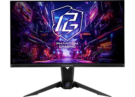 ASROCK LCD - 27" Gaming monitor PGO27QFV, OLED, 2560 x 1440 QHD, 360Hz, 1.5M:1, 250cd/m2, 0.03ms, 2xHDMI, 1xDP