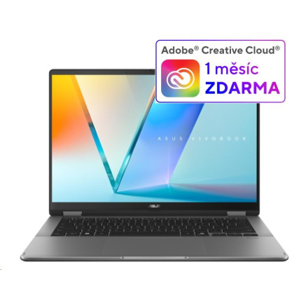 BAZAR - ASUS NTB Vivobook 14 Flip (TP3407SA-OLED021W), Ultra 7-256V, 14" 1920 x 1200, 16GB, 1TB SSD, Intel Arc, W11 Home BAZAR - ASUS NTB Vivobook 14 Flip (TP3407SA-OLED021W), Ultra 7-256V, 14" 1920 x 1200, 16GB, 1TB SSD, Intel Arc, W11 Home