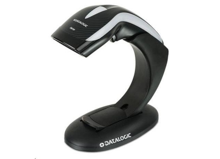 DataLogic Heron HD3130, čtečka kódů, stojánek, black, USB