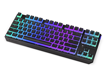 ENDORFY Klávesnice Thock TKL Wireless Red Pudding, Mechanická, Bezdrátová, ARGB, černá