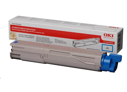 Oki Toner Cyan do C3300n/C3400n/C3450n/C3600n (1,5k) Oki Toner Cyan do C3300n/C3400n/C3450n/C3600n (1,5k)