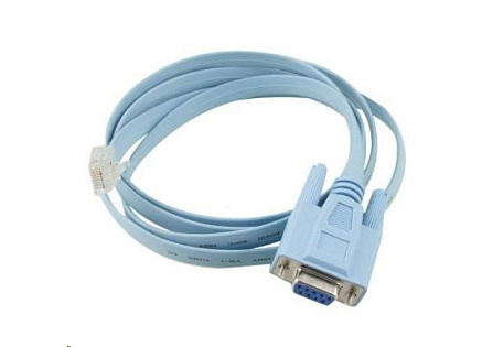 Cisco Console Cable 6ft - RJ45 - DB9F Cisco Console Cable 6ft - RJ45 - DB9F