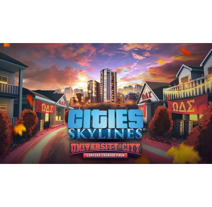 Cities Skylines - Content Creator Pack University City (PC) klíč Steam Cities Skylines - Content Creator Pack University City (PC) klíč Steam