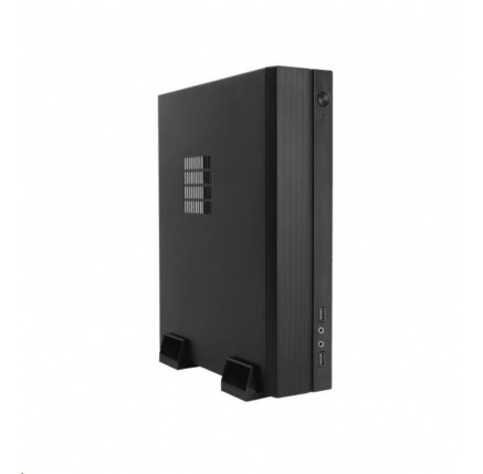 CHIEFTEC skříň Compact Series/mini ITX, IX-06B-OP, Black, bez zdroje