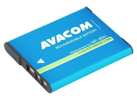 AVACOM náhradní baterie Sony NP-BN1 Li-Ion 3.7V 600mAh 2.2Wh