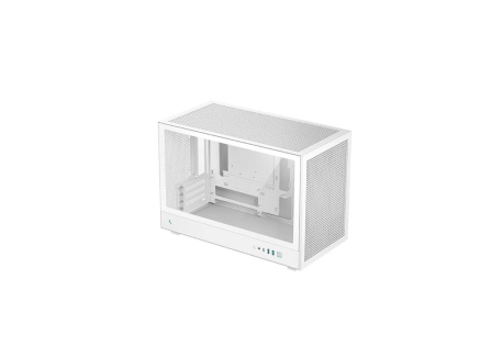 DEEPCOOL Case CH260 WH, mATX, Průhledná bočnice, bílá