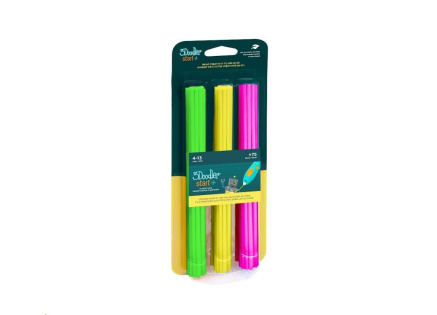 3Doodler náplň ECO-PCL pro 3D pero Start+ 75ks - Neon (zelená, žlutá, růžová) 3Doodler náplň ECO-PCL pro 3D pero Start+ 75ks - Neon (zelená, žlutá, růžová)