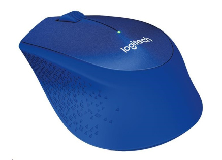 Logitech Wireless Mouse M330 Silent Plus, blue Logitech Wireless Mouse M330 Silent Plus, blue