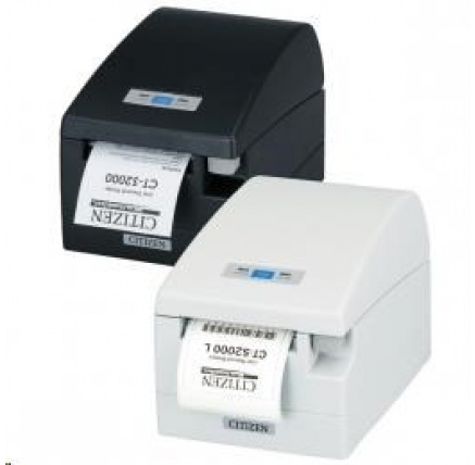 Citizen CT-S2000/L, USB, RS-232, 8 dots/mm (203 dpi), white