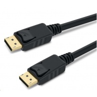 PREMIUMCORD DisplayPort 1.3/1.4 přípojný kabel M/M, zlacené konektory, 0.5m