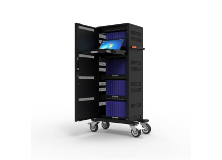 PORT nabíjecí skříňka pro 40 tabletů + 1 notebook, černá