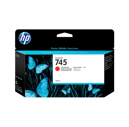 HP 745 130-ml Chromatic Red Ink Cartridge HP 745 130-ml Chromatic Red Ink Cartridge