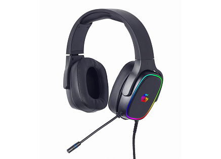 GEMBIRD sluchátka s mikrofonem GHS-SANPO-S300, gaming, USB 7.1, RGB LED