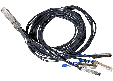 MikroTik DQ+BC0003-DS+, QSFP56 200G na 4x SFP56 50G DAC kabel MikroTik DQ+BC0003-DS+, QSFP56 200G na 4x SFP56 50G DAC kabel