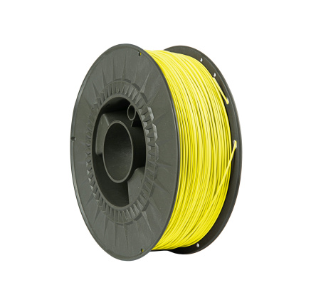 C-TECH Tisková struna (filament) ESSENTIAL LINE, PETG, žlutá, 1,75mm, 1kg