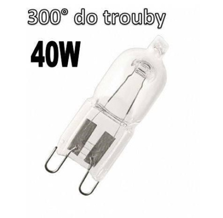 OSRAM G9 40W halogen 300° stupňů do trouby