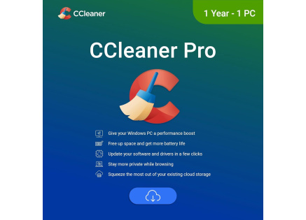 _Nová CCleaner Professional for Windows pro 1 PC na (12 měs.) Online ESD _Nová CCleaner Professional for Windows pro 1 PC na (12 měs.) Online ESD