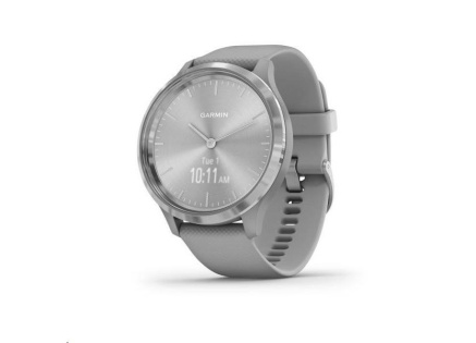 Garmin monitorovací náramek a hodinky vivomove3 Sport, Silver/Gray Band Garmin monitorovací náramek a hodinky vivomove3 Sport, Silver/Gray Band