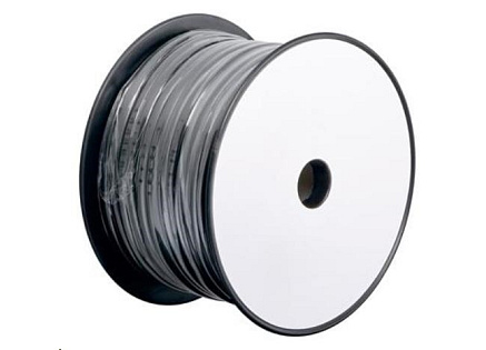 PremiumCord Kabel telefonní 6 žil černý 100m PremiumCord Kabel telefonní 6 žil černý 100m