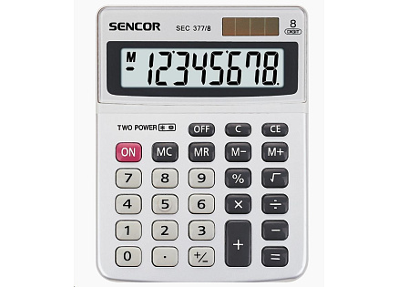Sencor kalkulačka  SEC 377/ 8
