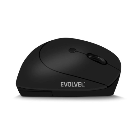 EVOLVEO LadyErgo, tichá vertikální ergonomická myš, 2.4GHz, černá EVOLVEO LadyErgo, tichá vertikální ergonomická myš, 2.4GHz, černá