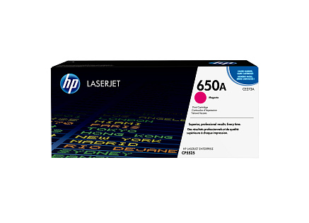 HP 650A Magenta LJ Toner Cart, CE273A (15,000 pages)