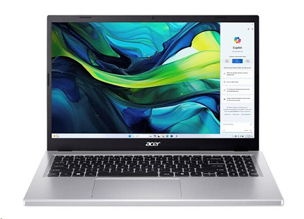 ACER NTB Aspire Go 15 (AG15-41P-R3CW),Ryzen 5 7535HS,15.6"FHD,16GB,1TB SSD,Radeon 660M,W11H,Silver
