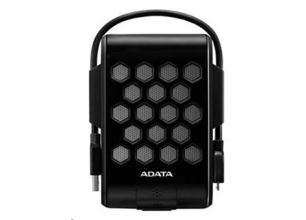 ADATA Externí HDD 1TB 2,5" USB 3.2, DashDrive™ Durable HD720, G-sensor, černý, (gumový, vodě/nárazu odolný)