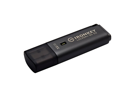 Kingston Flash Disk 32GB IronKey Locker Plus 50 G2, FIPS 197, AES-256
