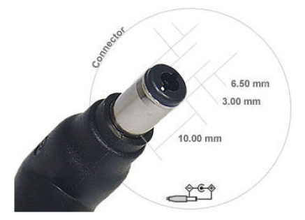 AVACOM nabíjecí Jack pro Notebooky C13 (6,5mm x 3,0mm) pro Toshiba AVACOM nabíjecí Jack pro Notebooky C13 (6,5mm x 3,0mm) pro Toshiba