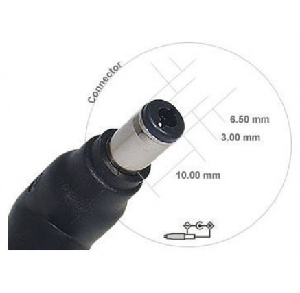 AVACOM nabíjecí Jack pro Notebooky C13 (6,5mm x 3,0mm) pro Toshiba AVACOM nabíjecí Jack pro Notebooky C13 (6,5mm x 3,0mm) pro Toshiba