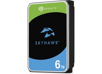 SEAGATE HDD 6TB SKYHAWK (SURVEILLANCE), 3.5", SATAIII, 5400 RPM, Cache 256MB, CMR