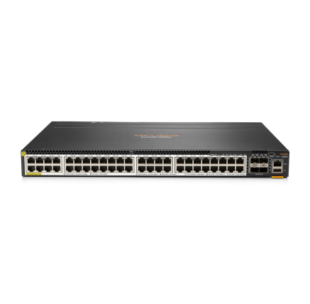 HPE Aruba Networking 6300M 48-port HPE Smart Rate 1/2.5/5GbE Class 6 PoE and 4-port SFP56 Switch JL659A RENEW HPE Aruba Networking 6300M 48-port HPE Smart Rate 1/2.5/5GbE Class 6 PoE and 4-port SFP56 Switch JL659A RENEW