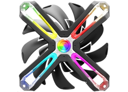ZALMAN Ventilátor ZM-SF140, 140mm, aRGB, spider design