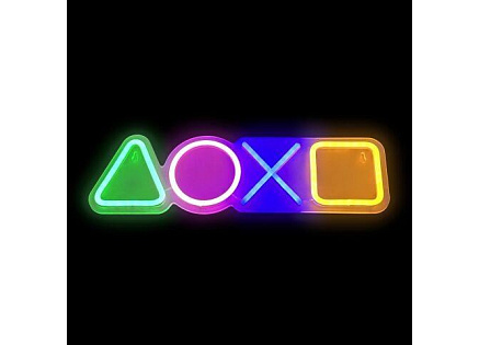 2Kids Toys LED NEON LIGHT lampička Gamepad buttons