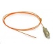 Pigtail MM 62,5/125, OM1, konektor SC, LS0H, 1m